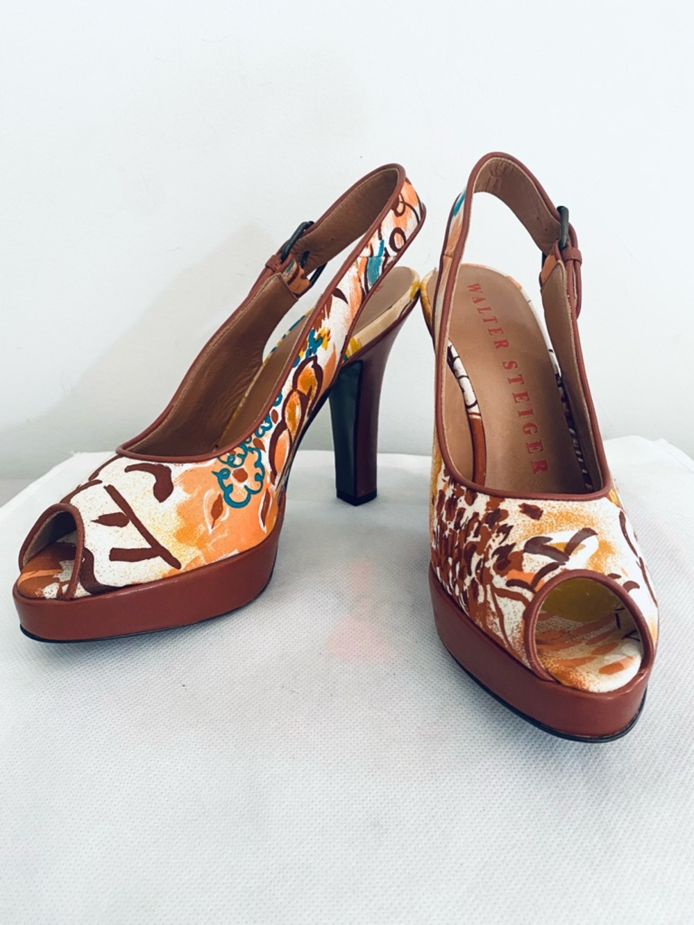Vintage Walter Steiger platform Heels, Never Been Used